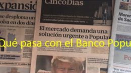 Crisis banco popular
