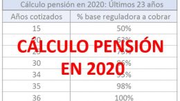 calculo pension 2020