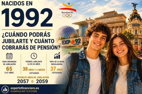 Pensión de los nacidos en 1992
